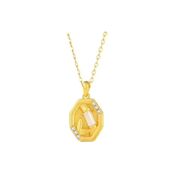 Royal Heaven's Choice Hetian Jade Necklaces Pale Greenish White Jade Unisex