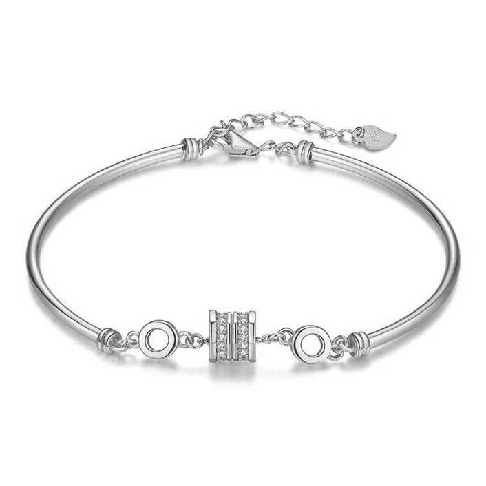 CHIEMOT S925 Silver Bracelets Women's-4