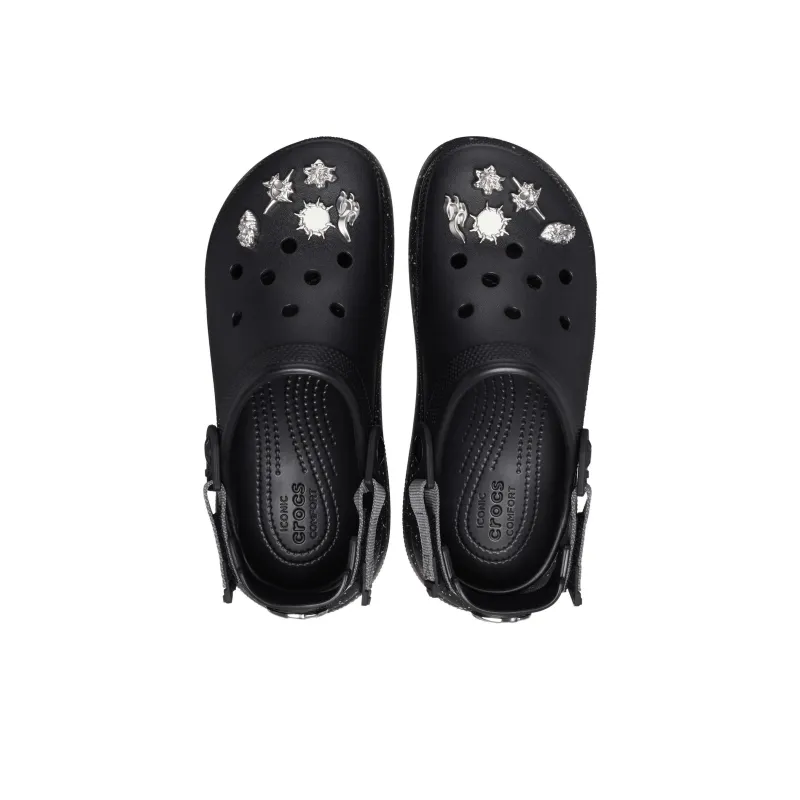 Crocs Crush Embellished Clog Clogs Unisex Black-3
