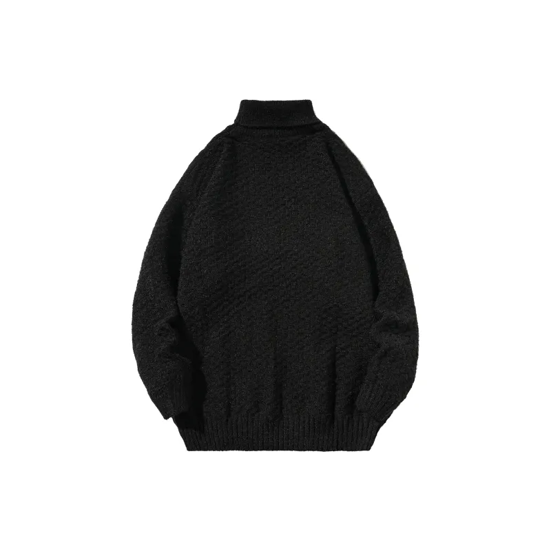 ZMOH Turtleneck Pullover Unisex Couple's-11