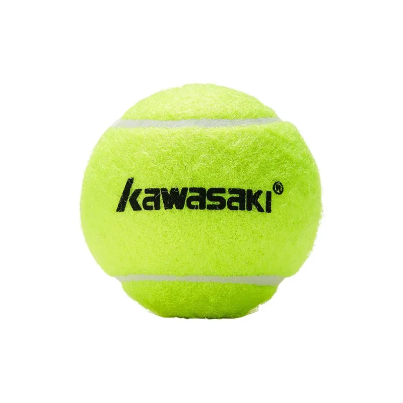 Kawasaki KT 81/KT 90 Tennis Balls Synthetic Wool Training Ball Indoor And Outdoor Diameter 65.5 68.5mm Yellow Green-1