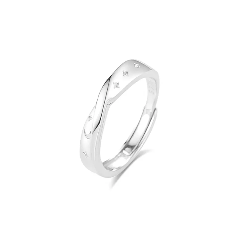 CLARKIA FLOWER Sterling Silver Rings Unisex-11