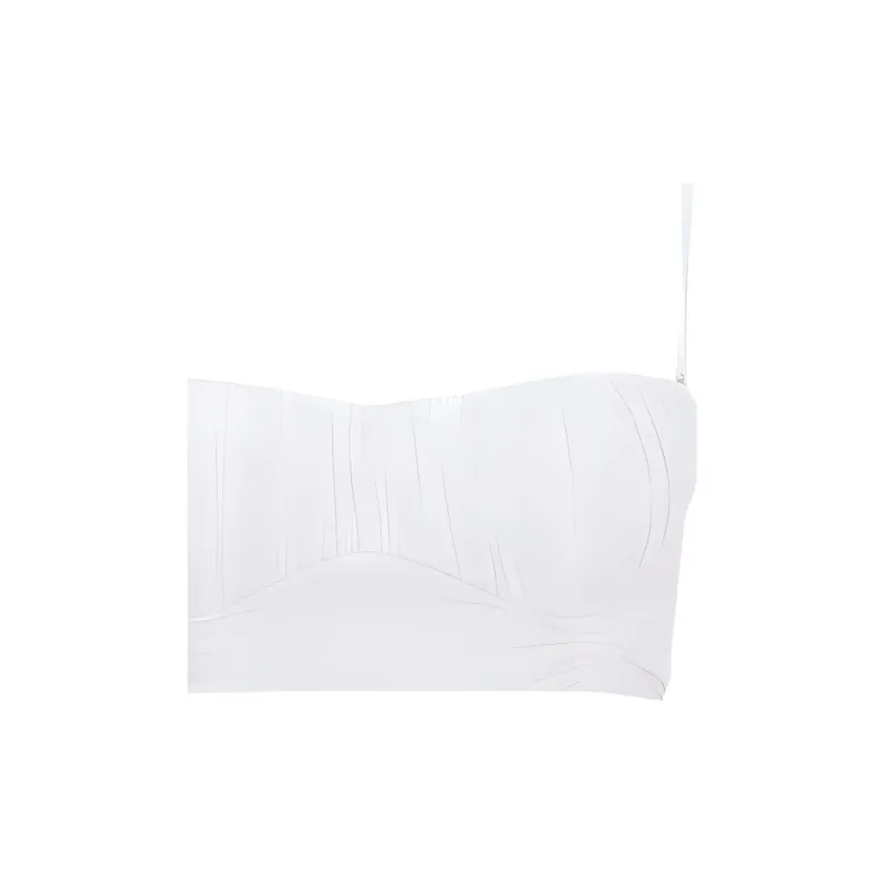 DIOR Swimsuit Top Camisole Women's White-3