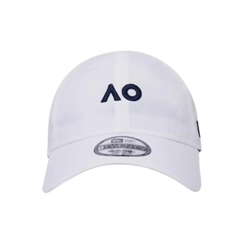 New Era Polyamide Baseball Caps Unisex White-1