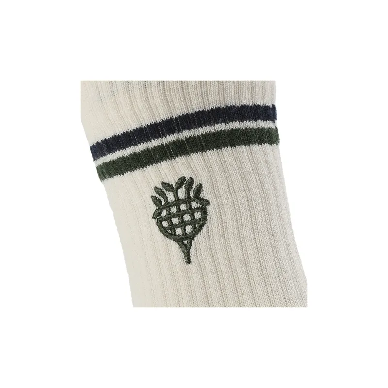YONEX Natural And Environmentally Friendly Series Mid Calf Socks Men's Combo Set Ecru-2