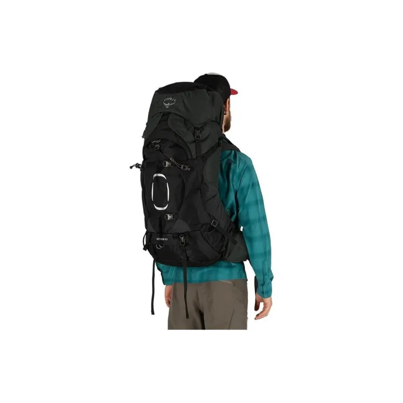 OSPREY Nylon Outdoor Hiking Bag Backpack Regular Men's Black-4