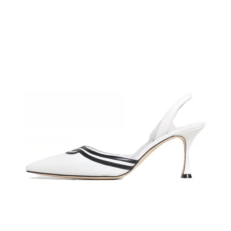 MANOLO BLAHNIK Chongasli High Heels Women's White-0