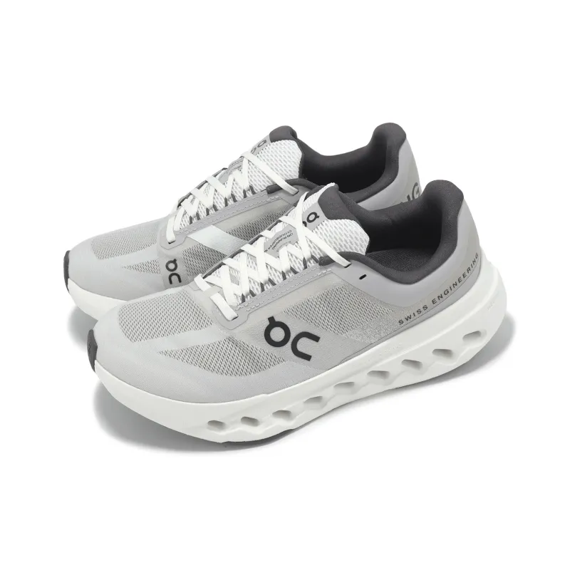 On Women's Cloudsurfer Next Wide 'Undyed White Frost' Women's-2