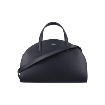 A.P.C Demi Lune Logo Stamp Tote Bag