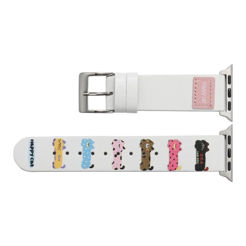 Warbler Dew Watch Band Apple Compatibility 49mm Genuine Leather Material-7