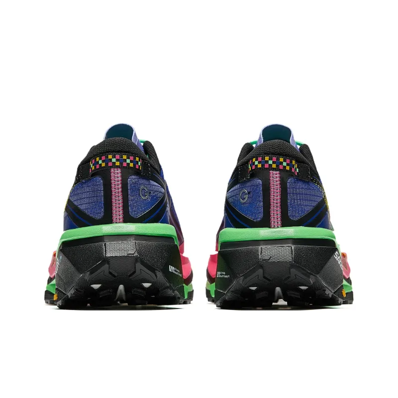 Anta Anti-Slip And Wear-Resistant Breathable Low-Top Casual Running Shoes Women's Blue Pink Green-5
