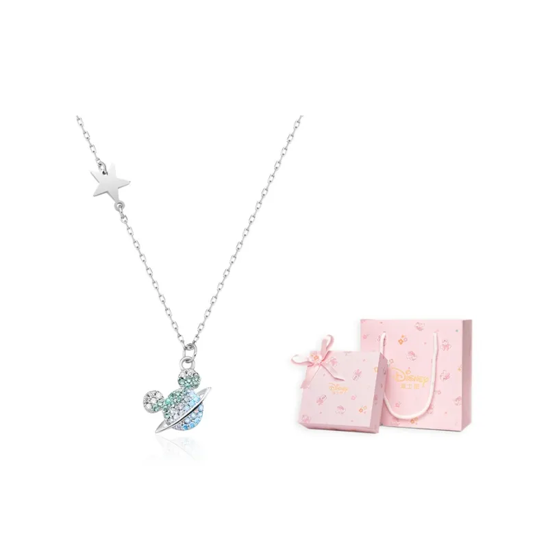 Disney Magic Colors Series S925 Silver Necklaces Women's-23
