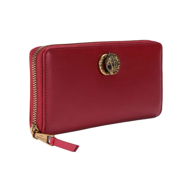 Kurt Geiger London Chelsea Leather Wallet Men's Red-1