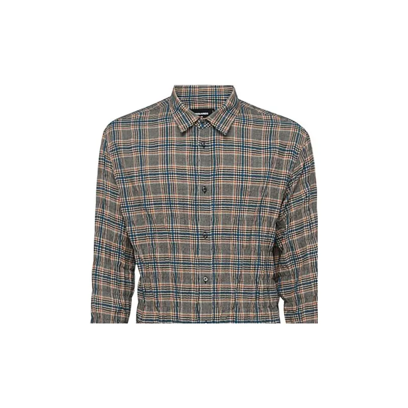 DSQUARED 2 Checked Buttoned Shirt-2