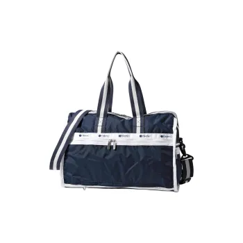 LeSportsac Nylon Boston Bag Portable Crossbody Bag Shoulder Bag Medium Size Women's Marine Blue