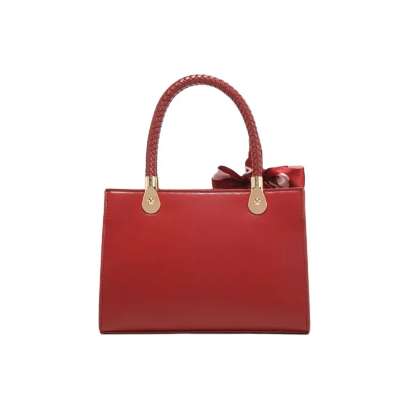 PAYOT Microfiber Synthetic Leather Wedding Bag, One Shoulder Handbag Regular Women's Red/Khaki/Black-3
