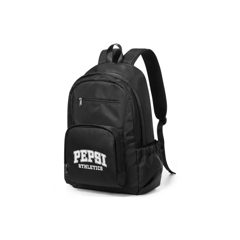 Pepsi Fabric Backpack Backpack Backpack Laptop Bag Regular Unisex Black/Navy Blue-1