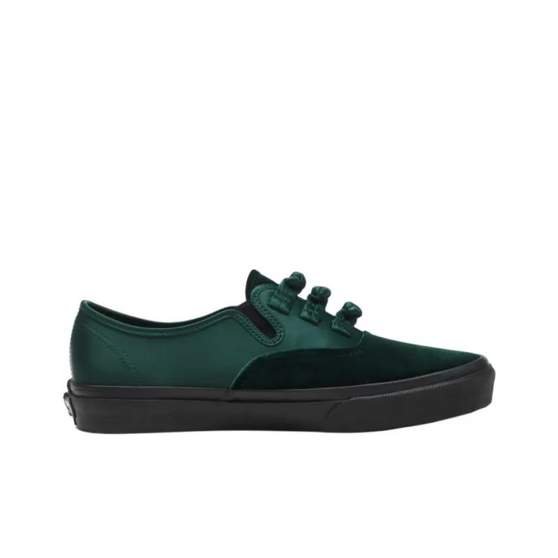 BILLY'S x Vans Authentic Series KUNG FU Anti Slip Wear Resistant Low Top Skateboard Shoes Unisex Black Green-2
