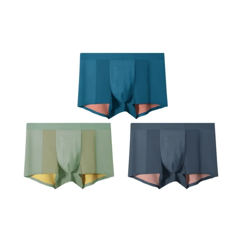Qiao Ni Tong Underpants Men's 3 Pack-7