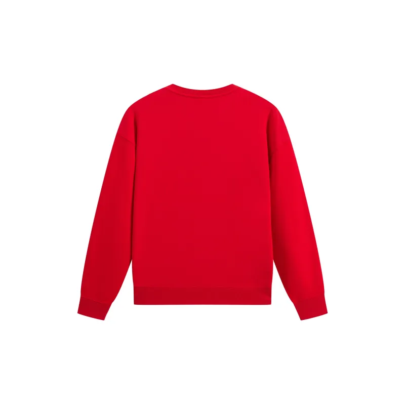 Kappa 1916 Series Sweatshirt Unisex Red-1