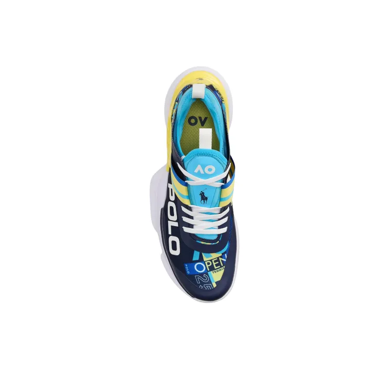 Polo Ralph Lauren Capsule Collection Low-Top Casual Shoes Men's Black Blue-3
