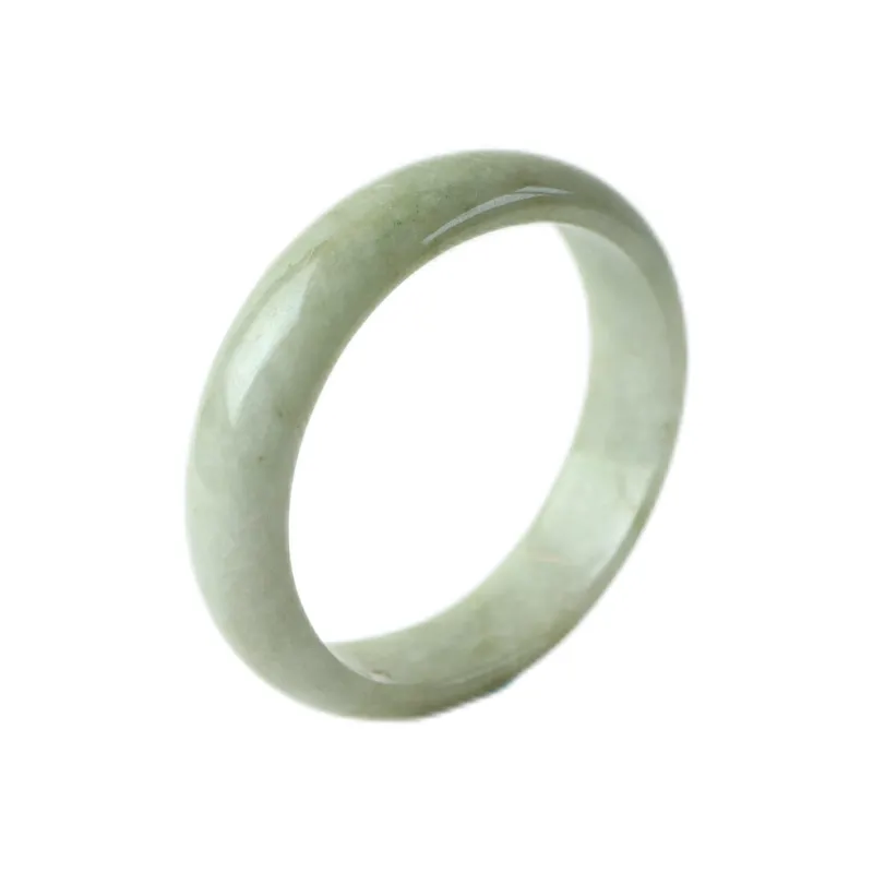 South Asia Bean Type Jadeite Bangles Unisex-0
