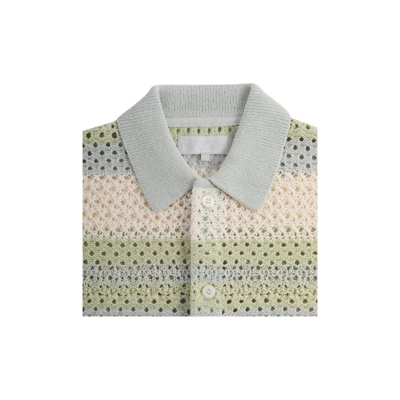 KITH Thompson Crochet Button Down Shirt-2