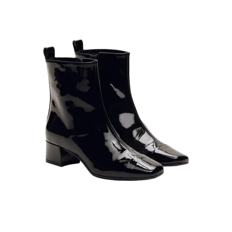 Carel Paris Estime Patent-leather Ankle Boots-1