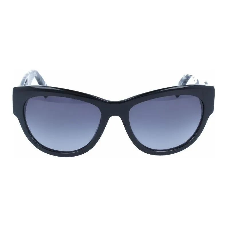 DIOR Acetate Oval Sunglasses Women's Black-0