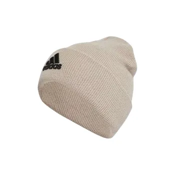 Adidas Wool Knitted Beanies Unisex Brown