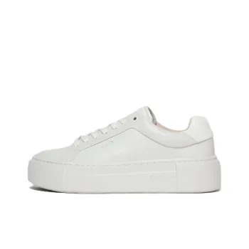 CALVIN KLEIN Low Top Skateboard Shoes Women's White