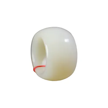 Jade Charm Yao Hetian Jade Rings White Jade/Pale Greenish White Jade Unisex
