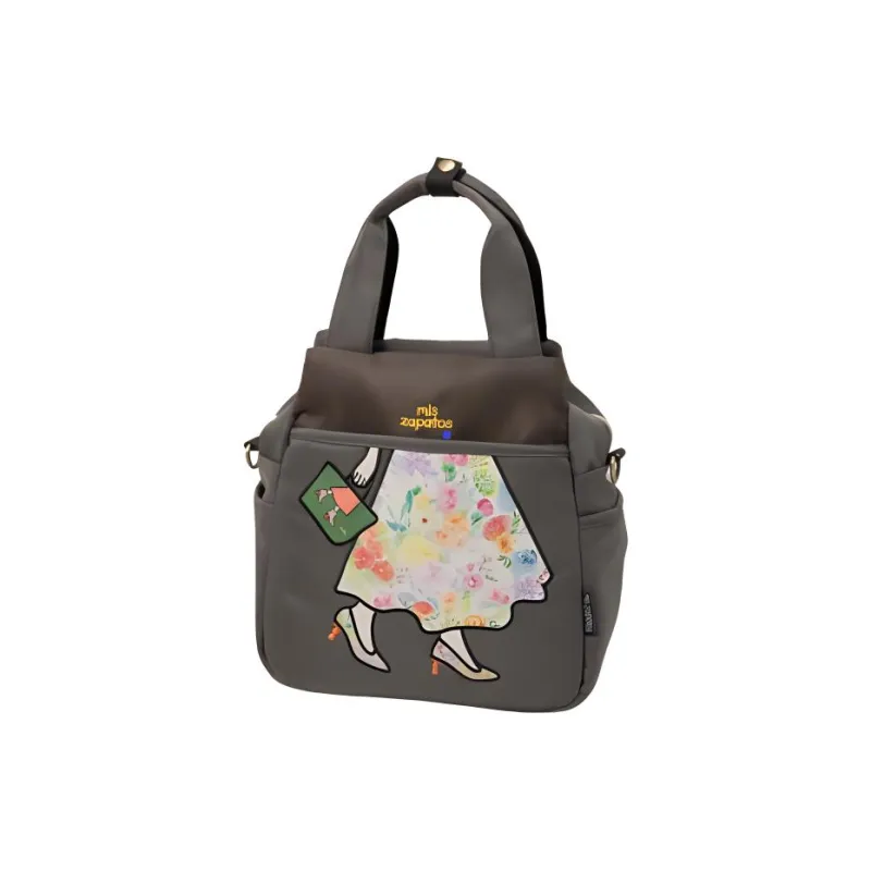 MISZAPATOS Nylon Shoulder Bags Handbags Regular Women's Black Navy Blue Burgundy Pink Gray Sky Blue-8