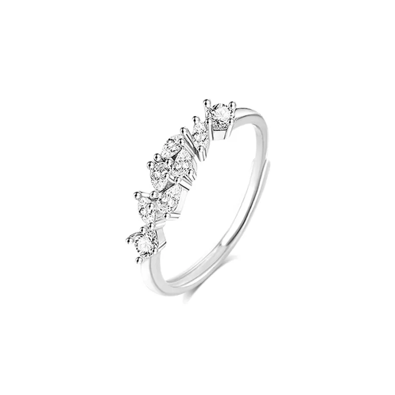 BLANK IN BLANK Sterling Silver Rings Unisex Girlfriend's Birthday-10
