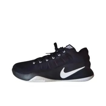 Nike Hyperdunk 2016 Anti Slip Wear Resistant Low Top Basketball Shoes Men's Black White