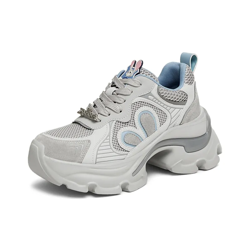 FENGKUANGDONGWUCHENG x Teenmix Zootopia Cute Ear Shoes Low Top Chunky Sneakers Women's-6