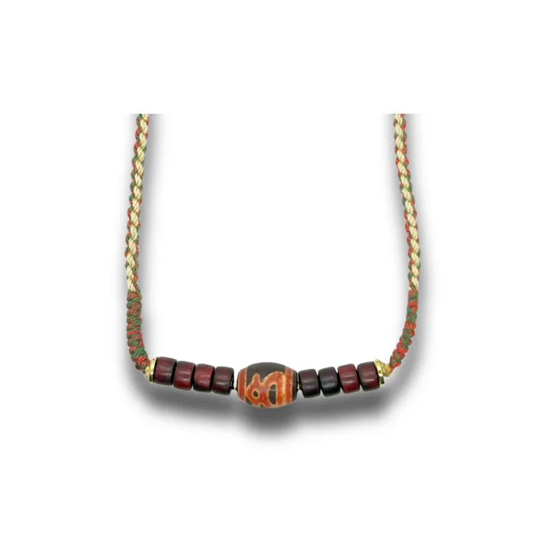 ZANJICHUANQI Bloodwood Necklaces Unisex-0