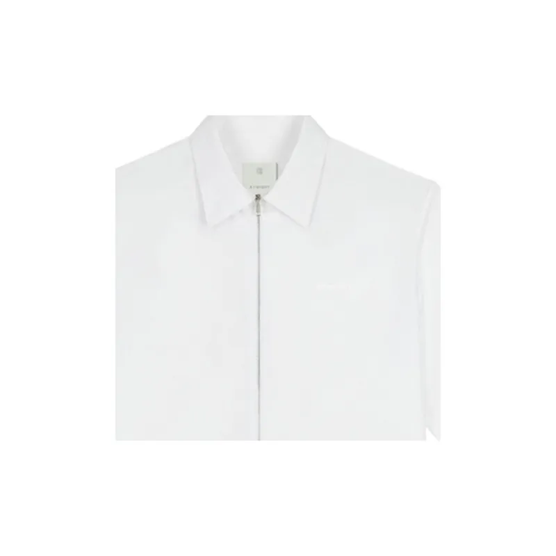 Givenchy 4G Zip-up Shirt-4