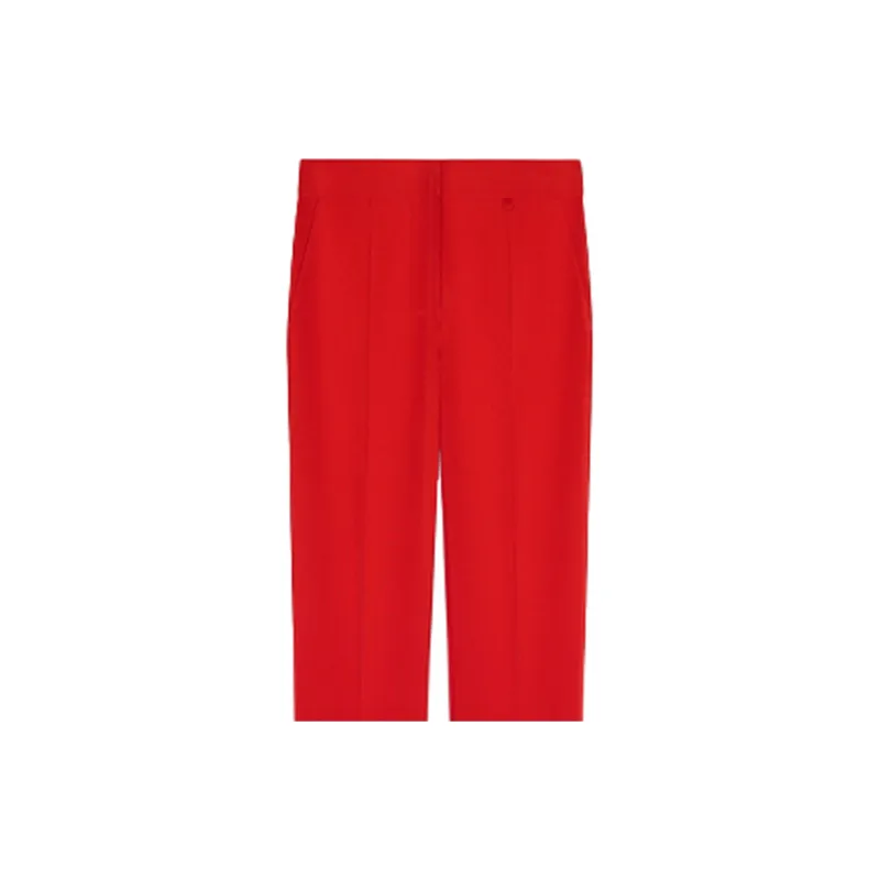 Givenchy Casual Pants Women's Red-4
