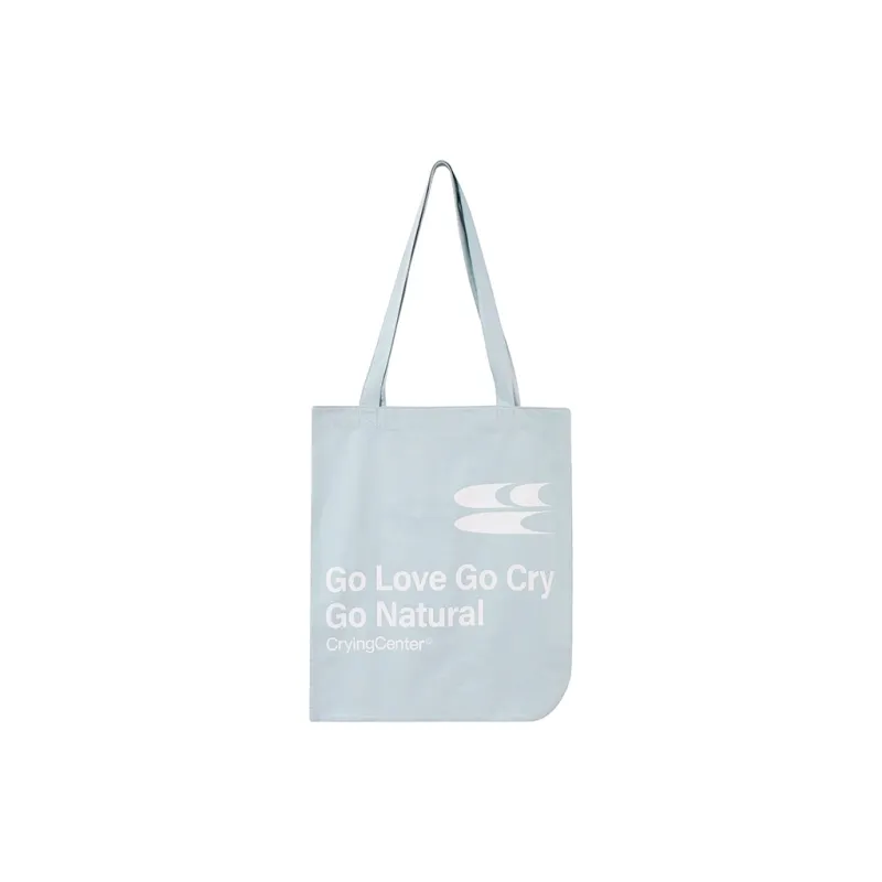 Crying Center Fabric Shoulder Bag Regular Unisex Multicolor-14