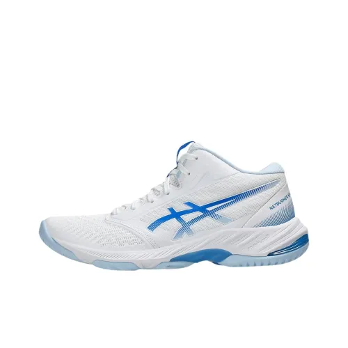 Asics Netburner Ballistic Ff Mt 3 White Blue Coast Women's