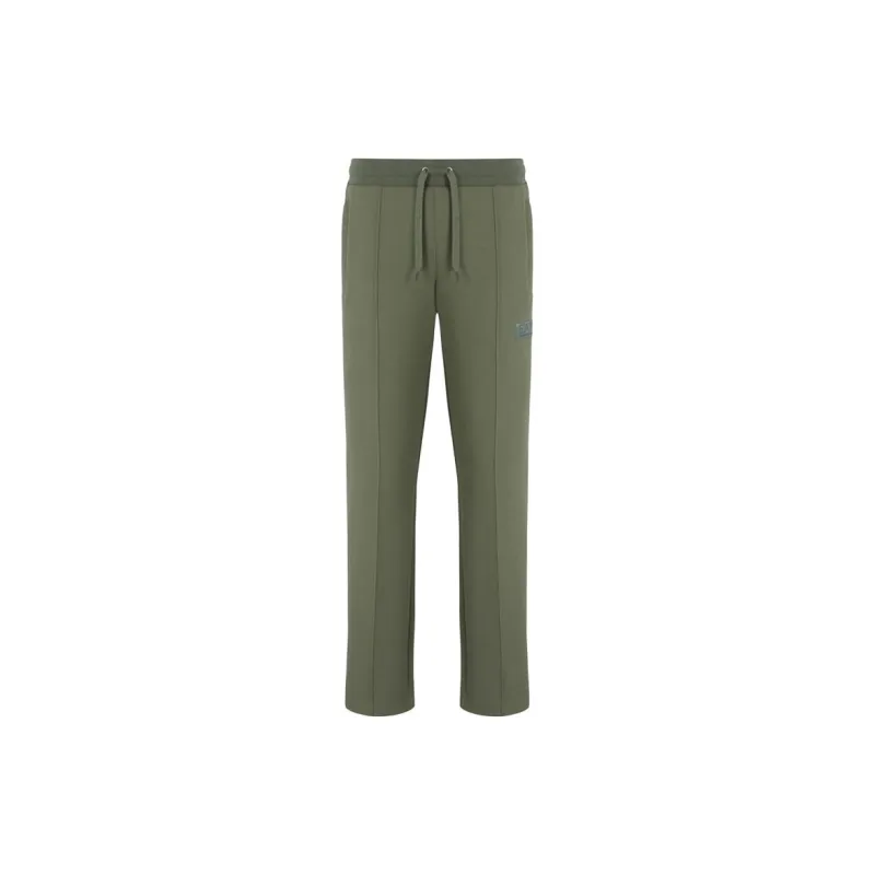 EMPORIO ARMANI EA7 FW24 Knitted Sweatpants Men's Green-0