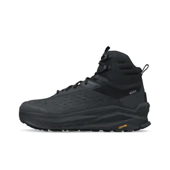 Altra OLYMPUS 6 Wear resistant And Lightweight Mid Top Hiking Shoes Men's Black