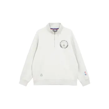 JACK JONES· JACK&JONESxNBA Spring Sweatshirt Men's Lime Gray Heather Gray
