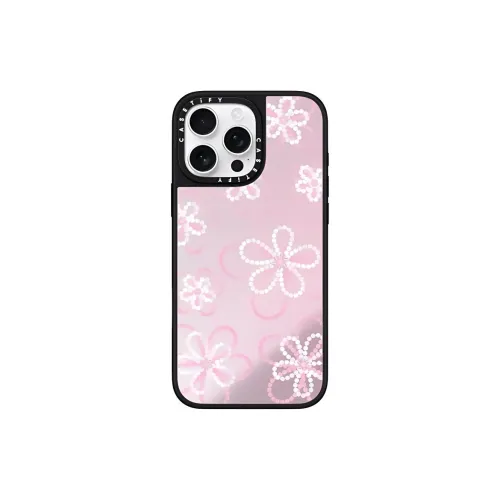 CASETIFY TPU+PC Material Floral World Phone Cases Compatible With IPhone 15/16/Pro Max/Plus Cute Style