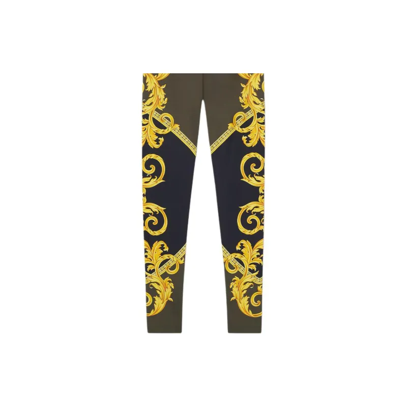 VERSACE La Coupe Des Dieux Stretched Leggings-5