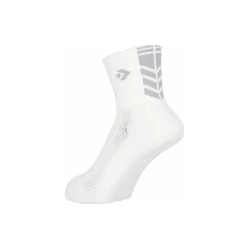 Converse Mid-Calf Socks Unisex 1 Pack White