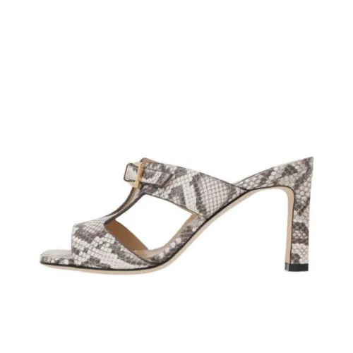 SERGIO ROSSI Embossed Heeled Sandals Women's
