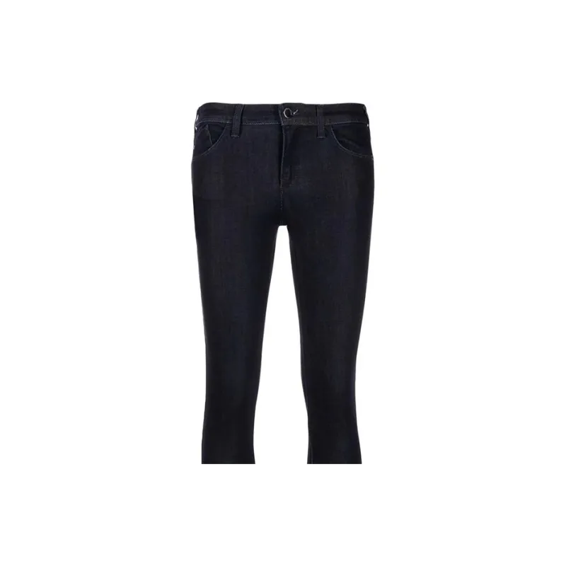 EMPORIO ARMANI J28 High waisted Super skinny Leg Jeans In A Viscose blend Denim-4