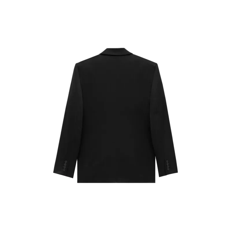 SAINT LAURENT Business Suit Coat Men's Black-1